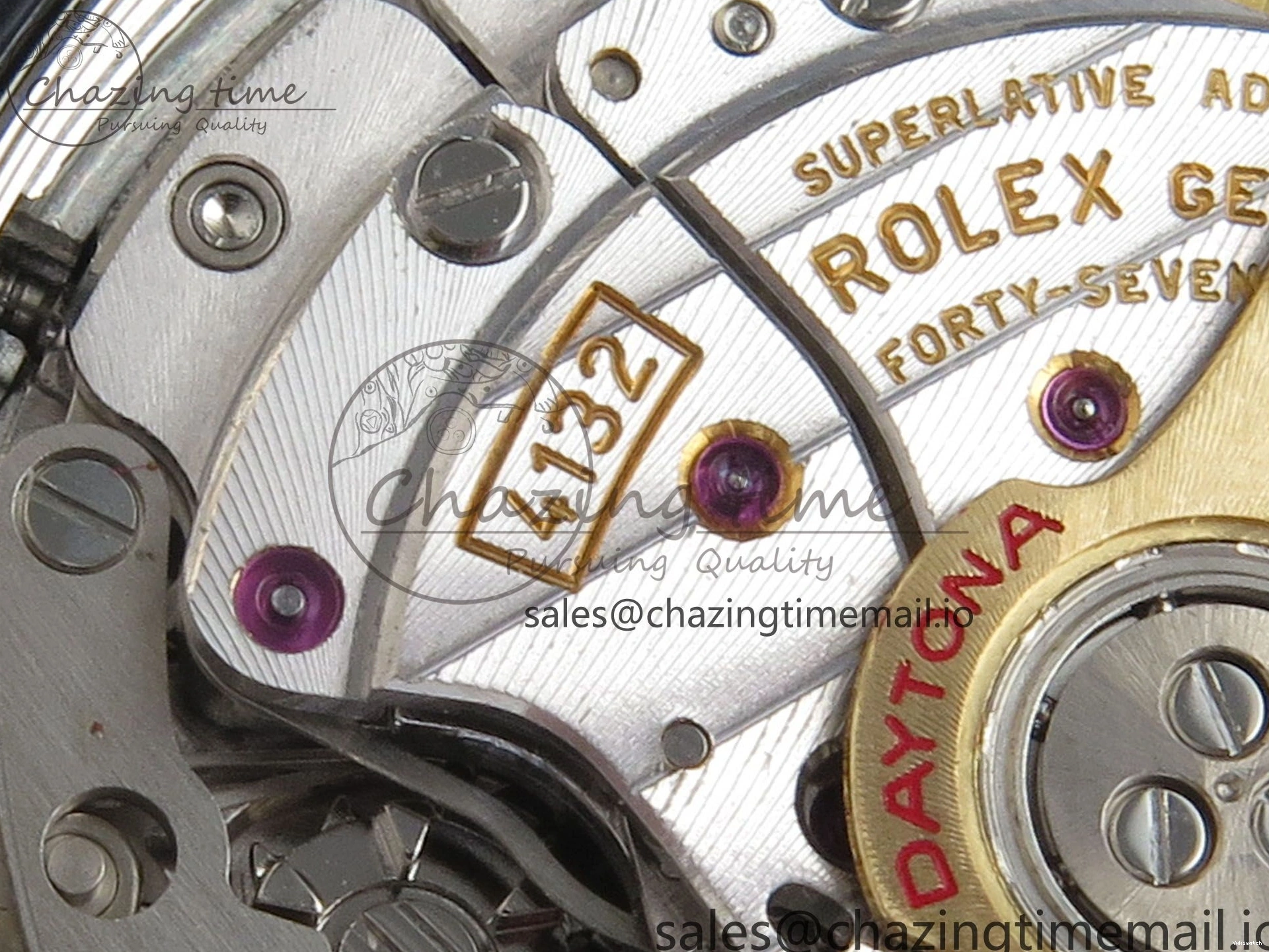 Dial 1:1 Daytona Bracelet Custom on Edition SS PPM4132 904L Le 126529 Modded Best  White Mans CLEAN Custom 0119